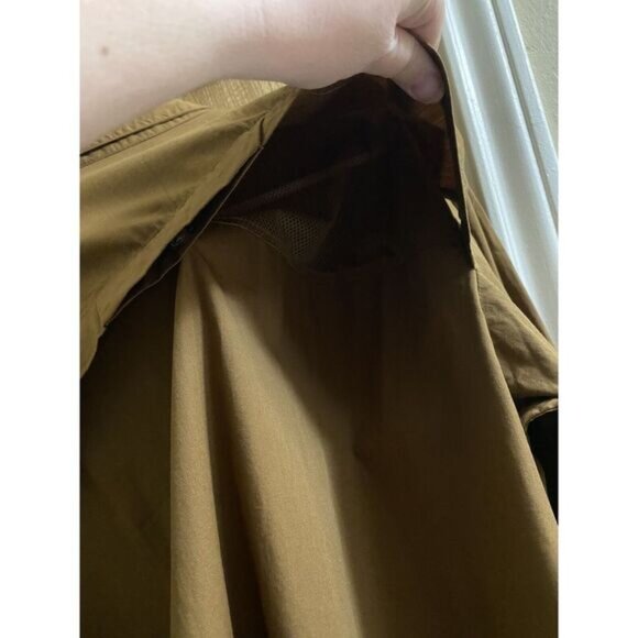 BERETTA Brown Button Up Long Sleeve Shirt Vented Field Hunting Shooting Mens M - Picture 12 of 12